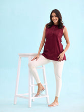 Load image into Gallery viewer, Go Colors Cream Nylon Stretch Shimmer Leggings
