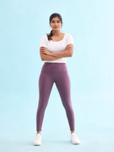 Load image into Gallery viewer, Go Colors Purple Nylon Stretch Training Tights
