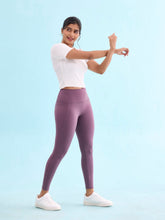 Load image into Gallery viewer, Go Colors Purple Nylon Stretch Training Tights
