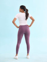 Load image into Gallery viewer, Go Colors Purple Nylon Stretch Training Tights
