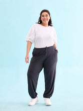 Load image into Gallery viewer, Go Colors Antra Melanges Cotton Stretch Casual Joggers
