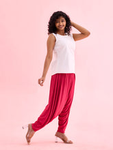 Load image into Gallery viewer, Go Colors Fuchsia Viscose Stretch Patiala
