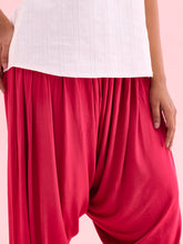 Load image into Gallery viewer, Go Colors Fuchsia Viscose Stretch Patiala
