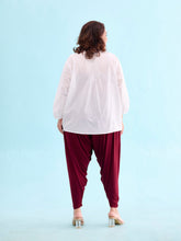 Load image into Gallery viewer, Go Colors Maroon Viscose Stretch Patiala

