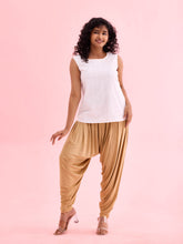 Load image into Gallery viewer, Go Colors Wheat Viscose Stretch Patiala
