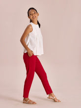 Load image into Gallery viewer, Go Colors Cherry Cotton Stretch Kurti Pants
