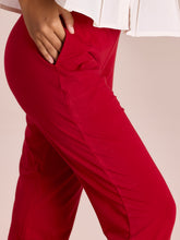 Load image into Gallery viewer, Go Colors Cherry Cotton Stretch Kurti Pants
