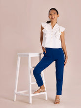 Load image into Gallery viewer, Go Colors Royal Cotton Stretch Kurti Pants
