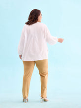Load image into Gallery viewer, Go Colors Wheat Cotton Stretch Kurti Pants
