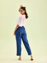 Load image into Gallery viewer, Go Colors Royal Cotton Pencil Pant
