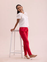 Load image into Gallery viewer, Go Colors Cherry Cotton Cambric Cotton Pants
