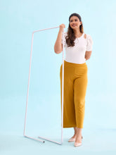 Load image into Gallery viewer, Go Colors Mustard Viscose Knit Palazzo
