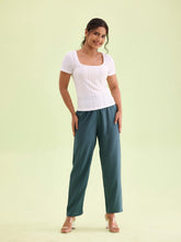 Load image into Gallery viewer, Go Colors Evergreen Woven Viscose Casual Pants
