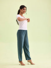 Load image into Gallery viewer, Go Colors Evergreen Woven Viscose Casual Pants
