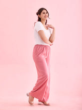 Load image into Gallery viewer, Go Colors Dusty Pink Woven Viscose Basic Palazzo
