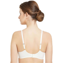 Load image into Gallery viewer, Wacoal Looping Padded Non-wired  3/4th Cup Everyday Wear Medium coverage Lace Bra - Ivory LSF100
