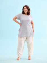 Load image into Gallery viewer, Go Colors Cream Cotton Salwar
