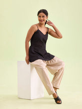 Load image into Gallery viewer, Go Colors Light Beige Cotton Salwar
