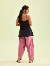 Load image into Gallery viewer, Go Colors Light Wine Cotton Salwar
