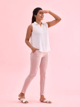 Load image into Gallery viewer, Go Colors Baby Pink Roma Ponte Pants
