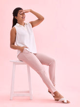 Load image into Gallery viewer, Go Colors Baby Pink Roma Ponte Pants
