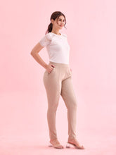 Load image into Gallery viewer, Go Colors Beige Roma Ponte Pants
