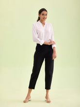 Load image into Gallery viewer, Go Colors Black Roma Ponte Pants
