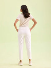 Load image into Gallery viewer, Go Colors White Roma Ponte Pants
