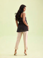 Load image into Gallery viewer, Go Colors Medium Beige Poly Modal Metallic Pants
