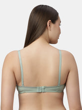 Load image into Gallery viewer, Sonari Lightly Padded  Medium Coverage Nylon Spandex Fashion Lace Bra | Wire Free Removable Straps - SMT012
