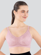 Load image into Gallery viewer, Dermawear Women's Breezeology Half Lace Bra B-204
