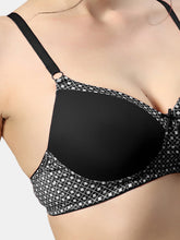 Load image into Gallery viewer, Sonari Lightly Padded Full Coverage Seamless Nylon T-Shirt Bra with Adjustable Straps – CHARMIS
