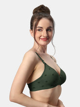 Load image into Gallery viewer, Sonari Thickly Padded Medium Coverage Polyester Bra with Detachable Straps and V-Neck – SMT010
