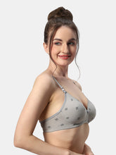 Load image into Gallery viewer, Sonari Thickly Padded Medium Coverage Polyester Bra with Detachable Straps and V-Neck – SMT010
