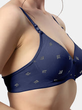 Load image into Gallery viewer, Sonari Thickly Padded Medium Coverage Polyester Bra with Detachable Straps and V-Neck – SMT010
