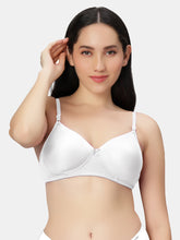 Load image into Gallery viewer, Sonari Padded Medium Coverage Cotton Polyester Wirefree T-Shirt Bra with Adjustable Straps – 007
