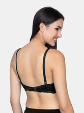 Load image into Gallery viewer, Sonari Padded Wirefree Full Coverage Lace Bra in Nylon Elastane – SONET
