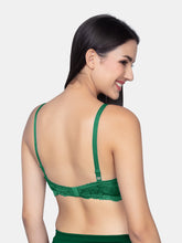 Load image into Gallery viewer, Sonari Padded Wirefree Full Coverage Lace Bra in Nylon Elastane – SONET
