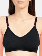 Load image into Gallery viewer, Sonari Non Padded Full Coverage Wirefree Cotton Everyday Bra with Seamed Cups and Adjustable Straps – LOREAL
