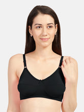 Load image into Gallery viewer, Sonari Non Padded Full Coverage Wirefree Cotton Everyday Bra with Seamed Cups and Adjustable Straps – LOREAL
