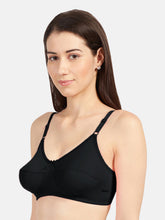 Load image into Gallery viewer, Sonari Non Padded Full Coverage Wirefree Cotton Everyday Bra with Seamed Cups and Adjustable Straps – LOREAL
