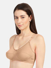 Load image into Gallery viewer, Sonari Non Padded Full Coverage Wirefree Cotton Everyday Bra with Seamed Cups and Adjustable Straps – LOREAL
