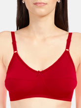 Load image into Gallery viewer, Sonari Non Padded Full Coverage Wirefree Cotton Everyday Bra with Seamed Cups and Adjustable Straps – LOREAL
