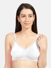 Load image into Gallery viewer, Sonari Non Padded Full Coverage Wirefree Cotton Everyday Bra with Seamed Cups and Adjustable Straps – LOREAL
