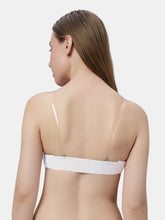 Load image into Gallery viewer, Sonari Heavily Padded Wired Cotton-Spandex Medium Coverage Multiway Fashion Bra with Detachable Transparent Straps – MAGICA
