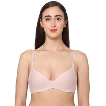 Load image into Gallery viewer, Wacoal Synchro Padded Non-Wired 3/4th Cup Everyday Wear T-Shirt Bra - Beige MB4016
