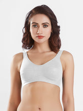 Load image into Gallery viewer, Sonari Non-Padded Wirefree Cotton-Polyester Full-Coverage Everyday Minimizer Bra with Adjustable Straps – MINIMIZER
