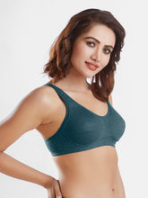 Load image into Gallery viewer, Sonari Non-Padded Wirefree Cotton-Polyester Full-Coverage Everyday Minimizer Bra with Adjustable Straps – MINIMIZER
