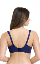 Load image into Gallery viewer, Amante Ultimo Perfect Profile Non-Padded Wired Minimizer Bra - Inky Blue

