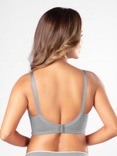 Load image into Gallery viewer, Sonari Non-Padded Wirefree Spacer Fabric Full Coverage M-Frame Minimizer Bra with Adjustable Straps – NOODLE
